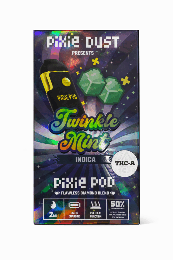 Pixie Pods Flawless Diamond Blend THCA 2G Disposable Vape
