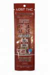 Lost THC Strawberry Nightmare THCa sauce infused pre-rolls 35 percent THCa 2ct 4g sativa