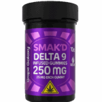 Smak’d Delta 9 Grape Galaxy 250mg Gummies