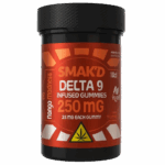 Smak’d Delta 9 Mango Madness 250mg 10ct Vegan Gummies