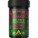 Smak’d Delta 9 Cosmic Watermelon 250mg 10ct Vegan Gummies