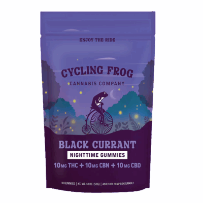 Cycling Frog Gummies Black Currant 10ct