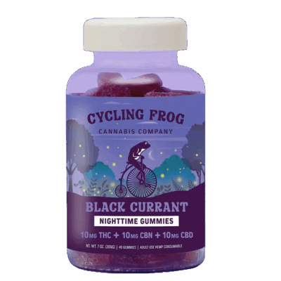Cycling Frog Gummies Black Currant 40ct