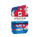 Straight Heat – Blue Razz Kratom Extract Tablets 600mg