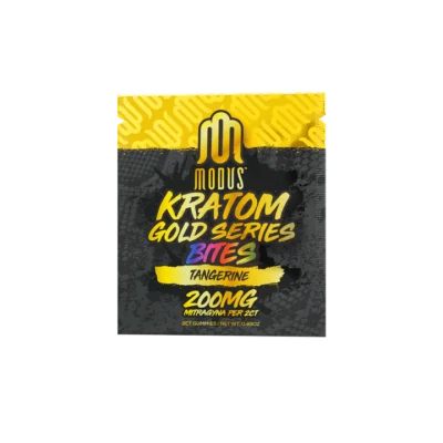 Modus Gold Series Kratom Gummies Bites | Mitragyna Speciosa | Kratom Gummies