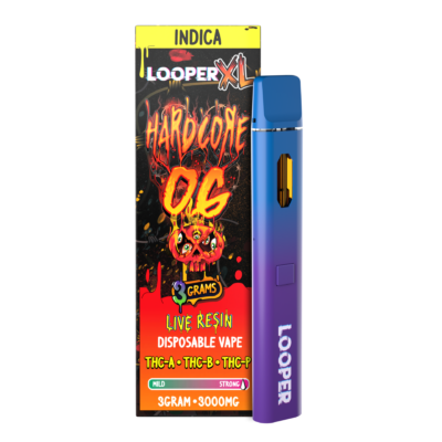 Looper XL 3G Disposable Vape – Premium THCA, THC-P, THC-B, THC-H, THC-JD, 11-HYDROXY