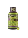 Superfeels Max Relax plant-based tonic shot with Kava and Kratom extract in green apple flavor