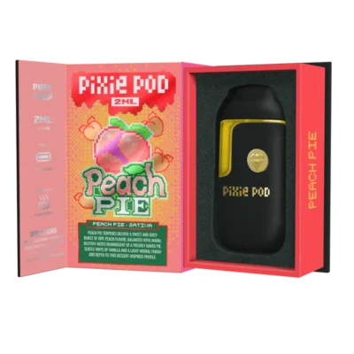 Pixie Pod THC-P Disposable 2ML Peach Pie Sativa pure THC-P