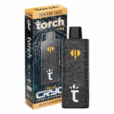 Torch CRYO THC-A Cured Live Resin Disposable Vape – 7.5G – Multiple Strains