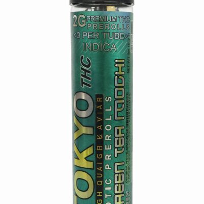 Tokyo THC High Quality Caviar Exotic Prerolls 2g (3ct) Green Tea Mochi