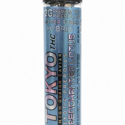 Tokyo THC High Quality Caviar Exotic Prerolls 2g (3ct) Enchated Lotus