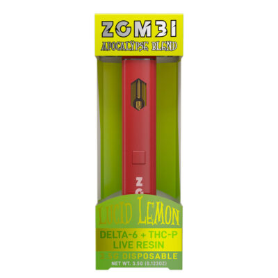Zombi - Resin THC-P + Delta 6 THC Vape Pen - Lucid Lemon - 3.5g