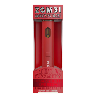 Zombi- Resin THC-P + Delta 6 THC Vape Pen - Radioactive Raspberry - 3.5g