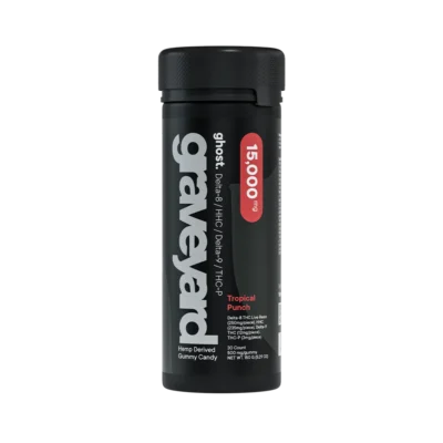 Ghost Graveyard Blend Gummies – Tropical Punch – 15,000mg (30 Count)