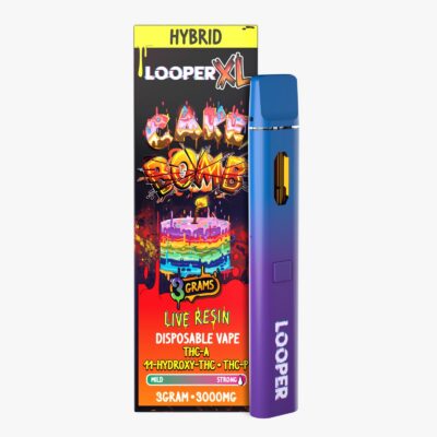 Looper XL 3G Disposable Vape – Premium THCA, THC-P, THC-B, THC-H, THC-JD, 11-HYDROXY