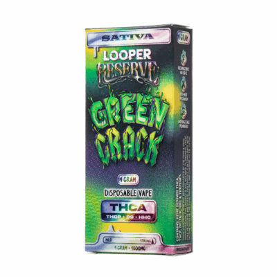 Looper – Green Crack Disposable Vape | HHC • THCP • HHCP • THCB | 1g