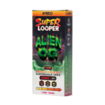 Super Looper D90 Disposable Vape 1g Alien OG Hybrid THCA THCP HHC