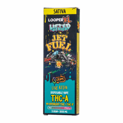 Looper – Jet Fuel Disposable Vape | HHC • Delta-8 • THCP | 3g