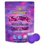 Muha Meds – Very Berry Melted Diamonds Gummies | D9 • THCP • CBD | Indica | 3000mg | 10ct
