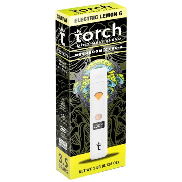 Buy Torch Mind Melt Mushroom X THCA 3.5g Disposable Online - Destino Farms