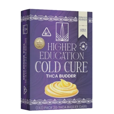 higher education cold cure thca budder permanent marker sativa