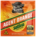 Tillmans Tranquils Agent Orange Delta-9 THC Gummies 60mg Sativa