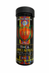bud buddy thca delta 9 super xv gummies berry gelato cream dual flavor 1500mg