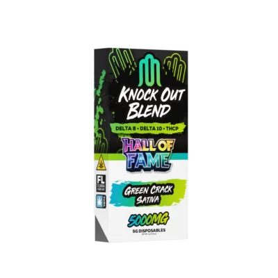 Modus Hall of Fame Knock Out Disposable 5000mg Green Crack Sativa