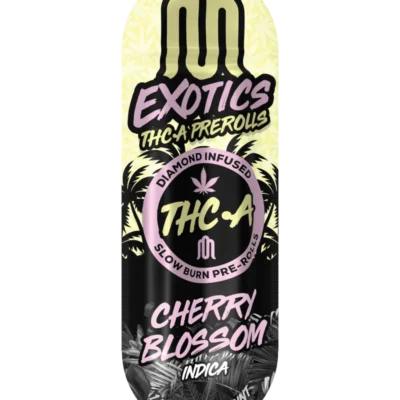 Exotics THCA Diamond Infused Pre-Rolls Cherry Blossom Indica 1.5g 2