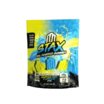Modus STAX dual flavored gummies Sour Blue Razz and Lemonade with Delta 8 Delta 9 THC-H THC-P