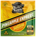 Tillmans Tranquils Pineapple Express Delta-9 THC Gummies 60mg Sativa