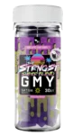Strngst Super Blend gummies Grape Gatsby sativa jar 30ct 200mg