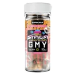 Strngst Super Blend gummies Banana Berriez sativa jar 30ct 200mg