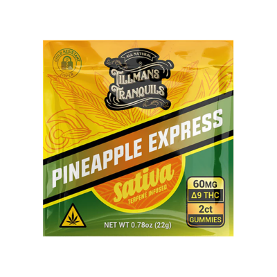 Tillmans Tranquils High-Potency Delta-9 THC Gummies | Δ9 THC | 60mg Terpene Infused (2ct)
