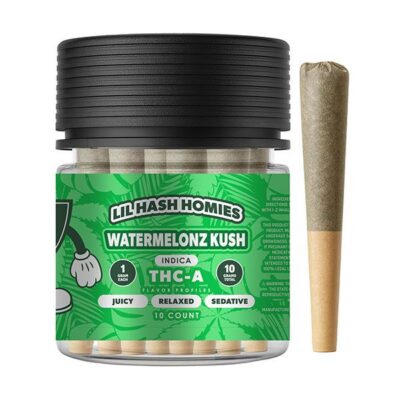 hidden-hills-lil-hash-homies-preroll-thca-watermelon-kush-10g