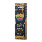 Looper Live Badder THCA Disposable Vape 3G Papaya Punch Hybrid