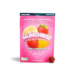 Munchies Delta 9 Gummies Pink Lemonade Functional Euphoria