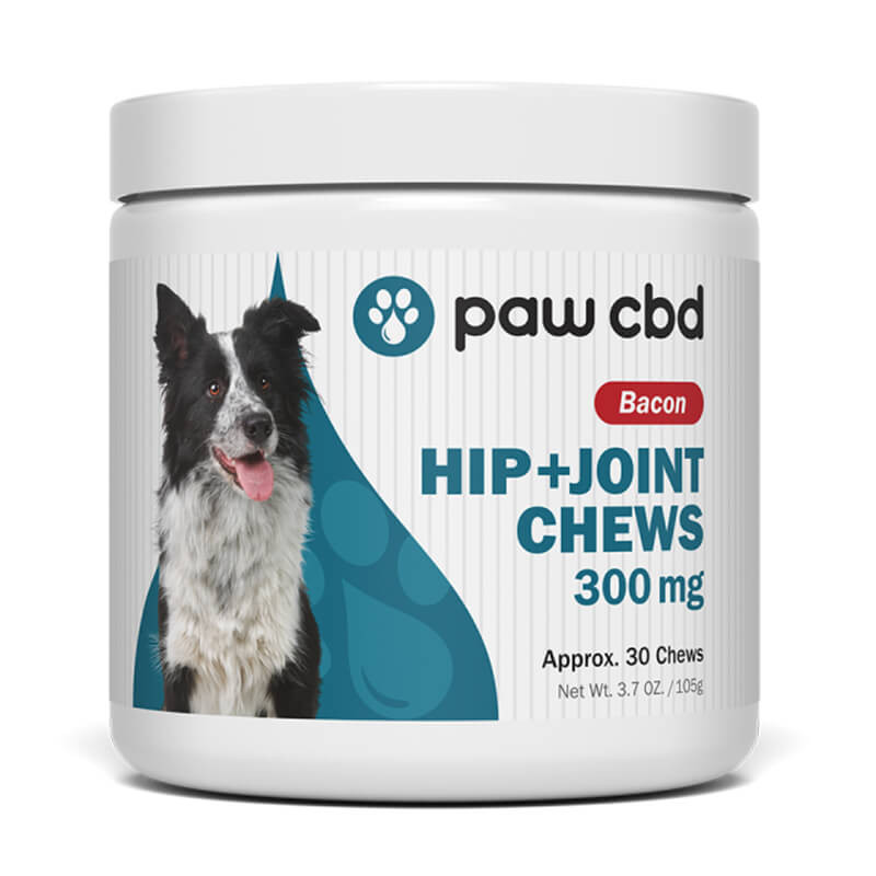 Paw CBD Hip Joint CBD Dog Treats Bacon-flavored 300mg