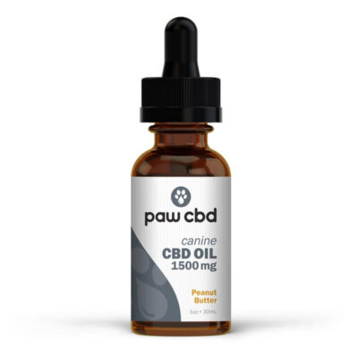 Paw CBD CBD Oil for Pets Peanut Butter 1500mg