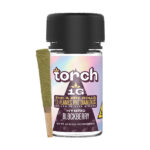 Torch THC-A Lil Flames VVS Diamond Pre-Rolls Blockberry Hybrid 1g