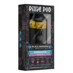 Pixie Pod Black Diamond Edition disposable vape 4ml Miami Vice sativa strain packaging