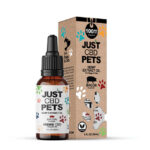 Just CBD Pets Hemp Extract Oil 100mg Bacon Flavor tincture for dogs and cats 1oz