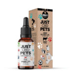 Just CBD Pets Hemp Extract Oil 250mg Beef Flavor tincture for dogs and cats 1oz