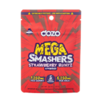 DOZO Mega Smashers Gummies 6250mg 5ct THC-P THC-A Delta-8 Strawberry Runtz Hybrid