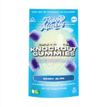 Flying Monkey Knockout Gummies 20ct | 10,000mg | Delta-9 + THCA + THCP - Berry Bliss