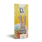 FVKD Diamond Infused Hash Holez THCa Pre-Rolls 2CT Rainbow Sherbet Indica