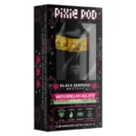 Pixie Pod Black Diamond Edition disposable vape 4ml Watermelon Gelato hybrid strain packaging