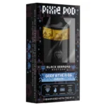 Pixie Pod Black Diamond Edition disposable vape 4ml Godfather OG indica strain packaging