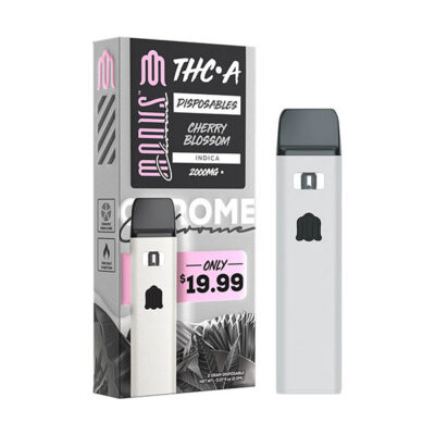Modus Chrome THCA Disposable 2G Cherry Blossom Indica 2000mg