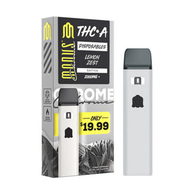 Modus Chrome THCA Disposable 2G Lemon Zest Sativa 2000mg